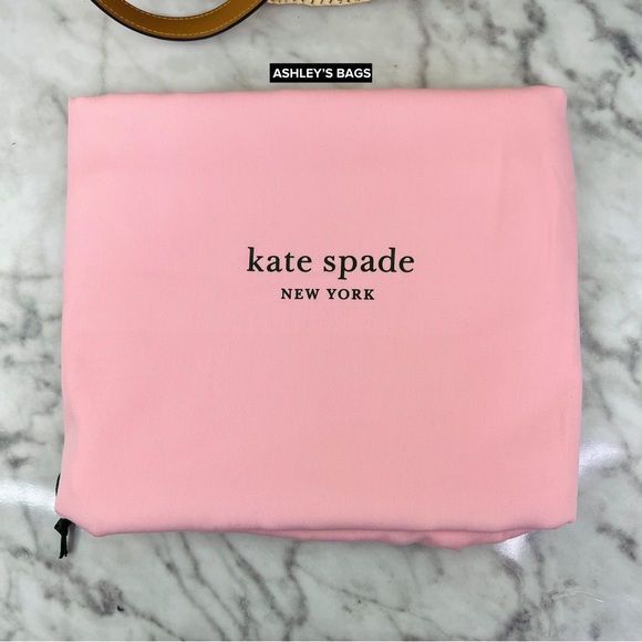 Kate Spade Sunkiss Cabana Straw Medium Tote - Picture 10 of 11